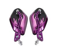 Motorbike Handlebar Mirror 2Pcs/Set 8/10mm Aluminum Alloy Motorbike Scooter Motorcycle Accessories Handlebar Mount Rear View Mirrors