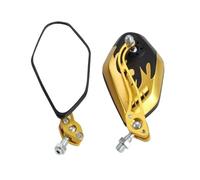 Motorbike Handlebar Mirror 2Pcs/Set 8/10mm Aluminum Alloy Motorbike Scooter Motorcycle Accessories Handlebar Mount Rear View Mirrors