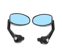 Motorbike Handlebar Mirror 7/8'' 22mm Bar End Side Rear View Mirror Motorcycle Bike For Cruiser For Chopper ATV Aluminum For For Victory