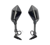 Motorbike Handlebar Mirror Universal 10mm Motorcycle with LED Light Rearview Mirror Rear View Mirrors Housing Side Mirror FOR R1200gs R1200GS R1200RT