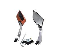 Motorbike Handlebar Mirror Universal Moto Motorcycle Back Mirrors Aluminum Side Rear View Mirror Motorbike Scooters Bar End Rearview Mirror