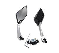 Motorbike Handlebar Mirror Universal Moto Motorcycle Back Mirrors Aluminum Side Rear View Mirror Motorbike Scooters Bar End Rearview Mirror