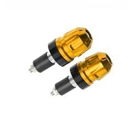 Motorbike Handlebar Plug Motorcycle Handlebar Ends Motorcycle Handlebar Plugs Balance Block Bar End Weights Modification For Ya&ma&ha For R1 R3 R6 R15 R25(Yellow)