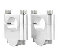 motorbike handlebar riser Compatible With For XT 600 1990-2001 For XT 660 R For XT 660 X 2004-2016 7/8" 22mm Handlebar Risers Clamps Motorcycle(Silver,30mm)