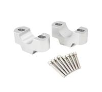 Motorbike Handlebar Riser Compatible With Triumph For Trident For 660 2021 Later Models Motorcycle Handlebar Extender Dropper Adjustable Handlebars Increases Height By 20mm(Silver)