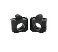 Motorbike Handlebar Risers 1 Pair Motorcycle Handlebar Fat Bar Adapter Handlebar Riser Clamp For 7/8" 1-1/8 Motorbike Riser Lifting Handle Bar Clamp