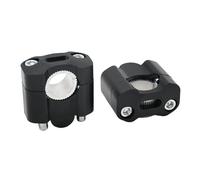 Motorbike Handlebar Risers 22 Mm 28 Mm Motorcycle Bar Clamps Handlebar Risers Adapter Motocross Parts(Black,28 Mm)