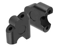 Motorbike Handlebar Risers 22 Mm Universal Motorcycle Handle Bar Riser Handlebar Clamp Back Move Mount Adapter(Black)