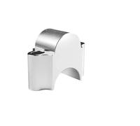 Motorbike Handlebar Risers 22mm/7/8 25mm/1'' Motorcycle Handlebar Risers For Motorbike Bar Handle Clamp Universal Motorcycle HandleBar Extend Riser(Silvery 25mm)
