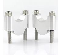 Motorbike Handlebar Risers For BMW For R1200R 2011-2014 S1000R 2014-2022 F800R For F800GT For F800GS G650X 28mm 1 1/8" Motorcycle Handlebar Risers(Silver Riser 30mm)