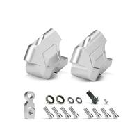 Motorbike Handlebar Risers For CFMOTO For 800MT Brake Hose Adapter Lift Height Booster Accessories Handlebar Risers Clamp Adapter(Silver)