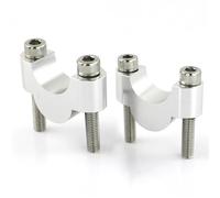 Motorbike Handlebar Risers For Ducati Monster 600 400 750 800 900 Multistrada GT1000 Touring 7/8" 22mm Motorcycle Handlebar Risers(Silver 20mm)