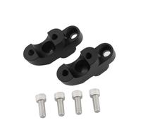 Motorbike Handlebar Risers For NC750S 2016-2017 For CB300F Motorcycle Handlebar Stem Motorcycle Accessories Motorcycle Handlebar Extender Lifter Motorcycle Riser Clamp Mount(Black)