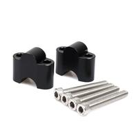 Motorbike Handlebar Risers For PCX150 PCX125 PCX160 Motorcycle Accessories Handlebar Riser Up Backs Moves Bracket Clamp Adjuster(BLACK RISE)