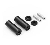 Motorbike Handlebar Risers For Sportster Iron 883 1200/Forty Eight/Nightster/Roadster/Super Low Softail Fat Boy Handlebar Riser Extensions Legs 3.7"(Black)