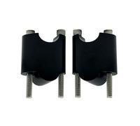 Motorbike Handlebar Risers For Sportster XL1200X XL1200XS 48 2010-UP Handlebar Riser 1" Bar Heighten Block Extension Kit Aluminum Clamp Back Move Mount Adapter(Black)