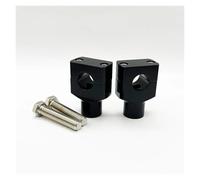 Motorbike Handlebar Risers For Suzuki For Intruder VL1500 LC Motorcycle 7/8" 1" Handlebar Riser Clamp Aluminum Bar Risers Clamp Handlebar(22MM Black)