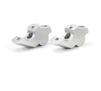 Motorbike Handlebar Risers For Voge 900 For DSX For DSX900 Motorcycle Handlebar Riser Silver Bar Mount Handle Clamp 1 Pair Accessories Handlebar Risers Motorcycle