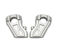 Motorbike Handlebar Risers Motorcycle CNC Aluminum Handlebar Risers 28mm Heightening Clamp Mount Adapter For BMW For R For Nine For T 2014-2017 Motorcycle Accessories Handlebar Risers Motorcycle