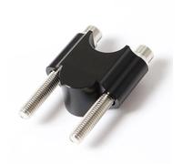 Motorbike Handlebar Risers Motorcycle Handlebar Riser Bar Mount Handle Clamp Universal 28mm 1 1/8" 22mm 7/8"(Black 22mm)