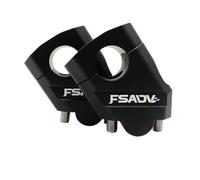 Motorbike Handlebar Risers Universal 28mm 1 1/8" 22mm 7/8" Motorcycle Handlebar Riser Bar Handle Clamp For NC750X CB500X For R1200GS F850GS(28mm Black)