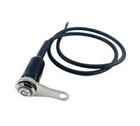 Motorbike Handlebar Switch 1PC LED Motorcycle Switch ON+OFF Handlebar Mount Aluminum Alloy Waterproof 12V Fog Light Lamps Motorbike Horn Push Button(Blue)