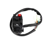 Motorbike Handlebar Switch ATV 5 Function 9 Wire Left Start Switch Horn Turn Signals Indicator Far Near Light Button Choke Assembly Accessories