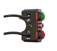 Motorbike Handlebar Switch Motorcycle Handle Code Self-locking Double Switch Conversion Handlebar Lighting Control Accessory Motorbike Accessories