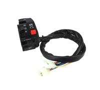 Motorbike Handlebar Switch Motorcycle Handlebar Switch Assembly Left Turn Signal Horn Start Choke Starter For 7/8" 22mm ATV Quad Control Button