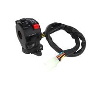 Motorbike Handlebar Switch Motorcycle Left Handlebar Switch - Horn/Turn Signal/Start/Choke Control For 7/8''(22mm) ATV Quad Flameout Controller Button