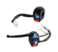 Motorbike Handlebar Switch Motorcycle Right Left Brake Lever Handlebar Control Switch For GY6 50cc 125cc 150cc Scooter Moped ATV W/ 22mm Bar