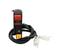 Motorbike Handlebar Switch Motorcycle Start Stop ON/OFF He&adlights Button 22mm Handlebar Light Switch For Universal Control Switches Flameout Controller
