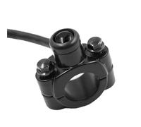 Motorbike Handlebar Switch Motorcycle Switch Handlebar Mount Horn Headlight Strobe Momentary Switch Button Aluminum Alloy Interruptor Moto Parts 22mm 7/8"