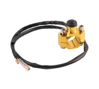 Motorbike Handlebar Switch Motorcycle Universal Stop Start Kill Switch Button With Rotating Bar Clamp For YZF WRF CRF EXC XCF 125 250 Motorbike Handlebar