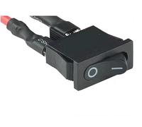 Motorbike Handlebar Switch Switch Motorcycle Modified Double Flash Emergency Lights Speakers LED He&adlights Start Flame Switc Indicator Ignition Control