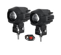 Motorbike Headlamp For Electric Scooter Off Road 4X4 For SUV 3Inch Motorcycle Fog Light Brighter Projector Additional LED Auxiliary Running Lights(2 PCS Light A)