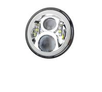 Motorbike Headlamp For FLD For Touring For Softail 1 PCS 7 Inch Led Motorcycle Headlight 40W/50W/60W/80W/90W 7" Shell Housing Headlight Brackets.(1 pcs Chrome 60W A)