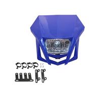 Motorbike Headlamp For SUZUKI For DRZ For RMZ For RM 85 125 For WR450F YZ250F XT250X XT600 TTR250 Motorcycle Headlight Accessories Motocross Headlamp(Blue)