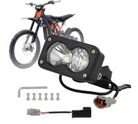 Motorbike Headlight Electric Dirt Bike Headlamp Light High Transmittance for Surron Light Bee X/S Talaria Sting R MX4 MX3 E Bike (White)