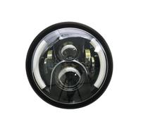 Motorbike Headlight Light Universal 7.5 Inch Motorcycle Headlight LED Head Light DRL Brackets White Round Lamp For BMW