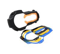 Motorbike Headlights Cap For BMW R1250GS R 1250 GS 1250GS For R1250 For Adventure 2018-2024 Motorcycle Headlight Protector Head Lights Guard Cover Front Head Lamp Guard(Transparent Glass U)