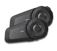 Motorbike Helmet Bluetooth intercom system,MX1 Motorcycle helmets bluetooth intercom for 2 Riders /Range800m/Music sharing/HiFi Stereo Sound/IP67 Waterproof/Call Music Control,2 Pack