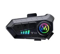 Motorbike Helmet Speakers - Wireless, Waterproof Headset, Noise Cancel Intercom Unit | Outdoor Riding Scenario for Communication Tasks Daily Helmet Use Safe Clear Sound Support Comfortable Fit