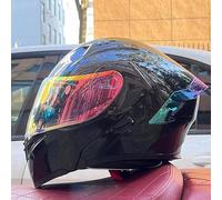 Motorbike Helmets ECE Certified Modular Motorcycle Helmets Flip Up Front Motorcycle Dual Visor Lightweight Practical Suitable for Boys Girls Kart Helmet Bicycle Helmet B,58-59 XL