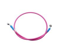 Motorbike Hoses 100cm 220cm Motorcycle Brake Oil Hose Line Pipe Hydraulic Reinforced Stainless Steel Braided Fit ATV Dirt Pit Bike Motorcycle Brake line(5,220cm)