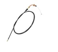 Motorbike Hoses 101cm 39.8" Length Black Rubber Coated Motorcycle Throttle Cable Wire Oil Line Replacement for CG125 Motorcycle Brake line