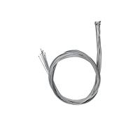 Motorbike Hoses 2M Bike Speed Line Set Fixed Gear Shifter Gear Brake Line Core Inner Wire Cycling Part 10Pcs for MTB Bicycle Brake Cable Shift Cable Motorcycle Brake line(Shift Cables)