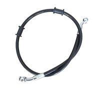 Motorbike Hoses 400 to 2200mm Motorcycle Hydraulic Reinforced Brake Hose Oil Line 10mm Banjo Fit ATV Dirt Pit Racing Bike Braided Oil Hose Motorcycle Brake line(1600mm)