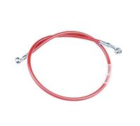 Motorbike Hoses 400mm - 2200mm 28 & 90 Degrees Multicolour Motorcycle Hydraulic Brake Hose Line Cable M10 Banjo Pipe Line Braided Oil Hose Motorcycle Brake line(1100 mm)