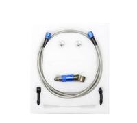 Motorbike Hoses Adapter Kit Brake Pipe Quick Disassembly Brake Hose Kit CNC Aluminum Alloy Brake Line Oil Quick Release Connection Joint Motorcycle Brake line(Gold,1200mm)